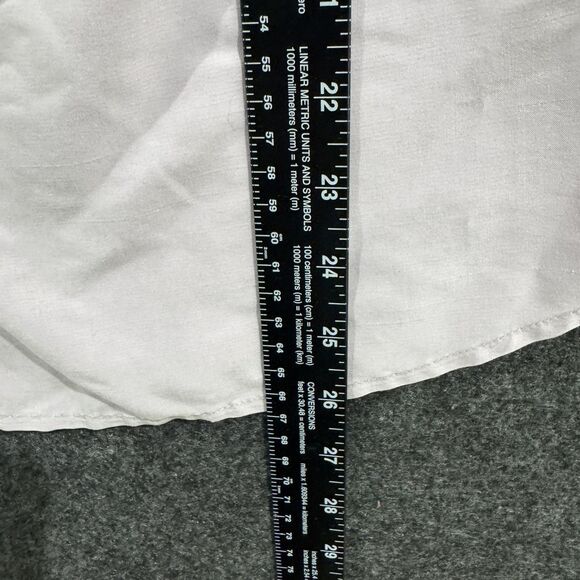 J Jill Blouse Women's Small Light Purple 3/4 Sleeve Ruffle Button Modal Top - Picture 5 of 8